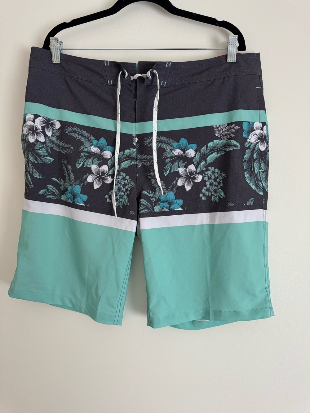 Goodfellow & Co Turquoise Swim Hawaiian Shorts